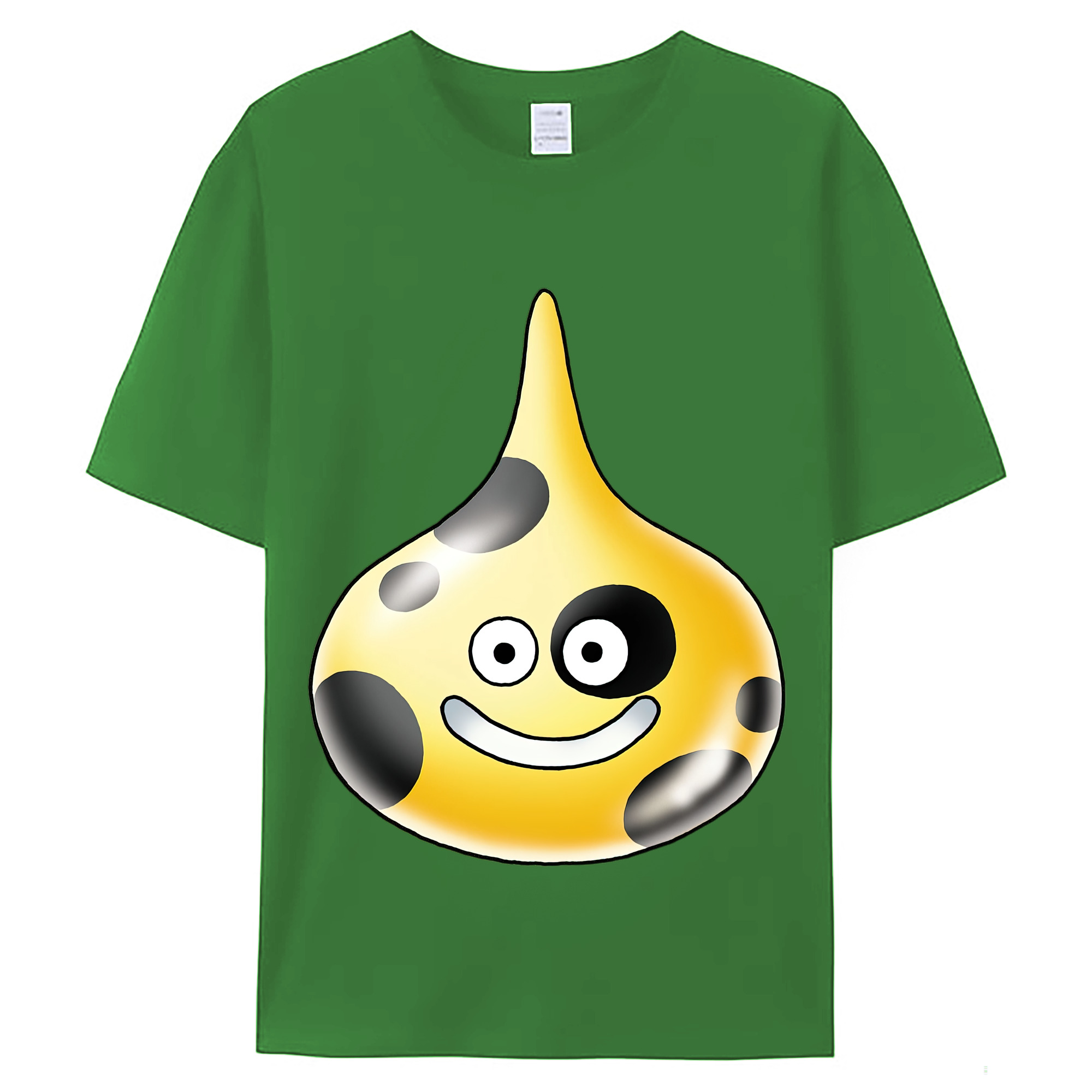 （画像用） ドラゴンクエスト Doragon Kuesuto Dragon Quest レディースカジュアルプリントTシャツ（綿100％）